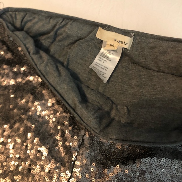 Silver sequin pants - Picture 3 of 7